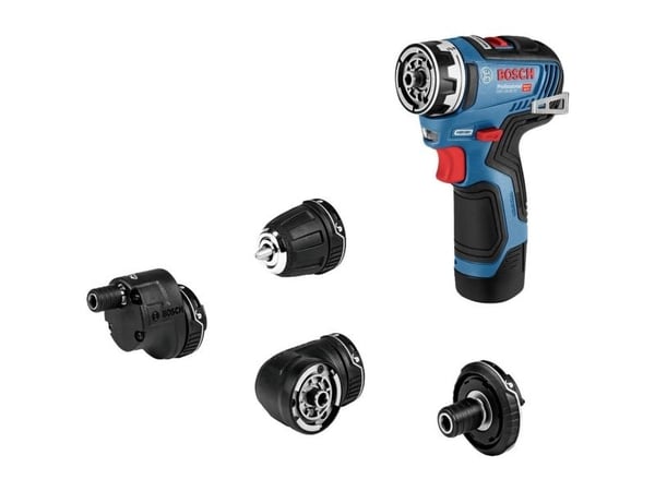 Bosch GSR 12V-35 FC Professional - Drill/driver - trådløs - 2 hastigheter 10 mm - 35 N·m - uten batteri - 12 V - SOLO