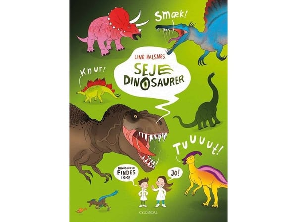 Sjø-dinosaurer | Line Halsnes | Språk: Dansk