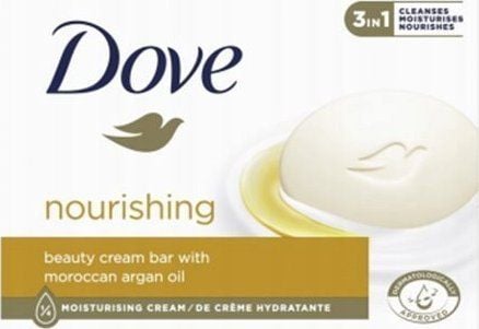Dove nærende såpe i fast form 3in1 – Moroccan Argan Oil 90 g
