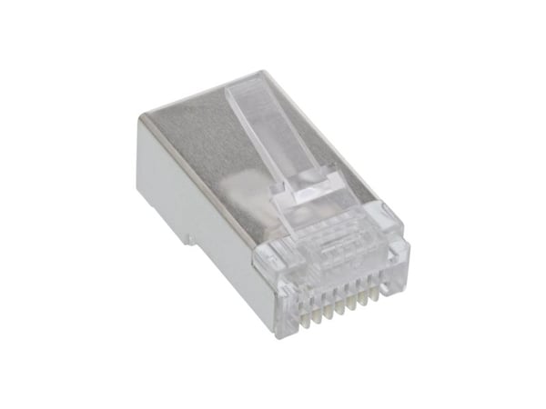 InLine 74000, 8P8C RJ45, Hopea, 26 g, 10 kpl, 12 mm, 23 mm