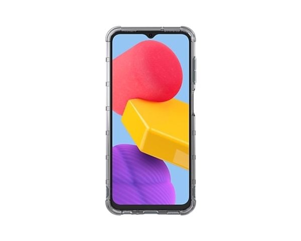 Samsung GP-FPM135KDABW, Suojus, Samsung, Galaxy M13, 16,8 cm (6.6"), Musta, Läpinäkyvä