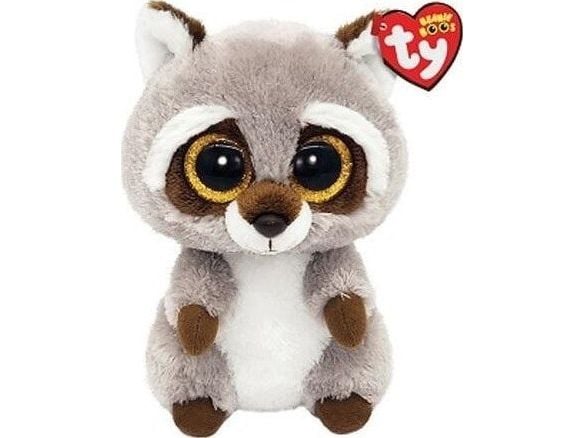 Beanie Boos OAIKE grå vaskebjørn 15 cm 36375