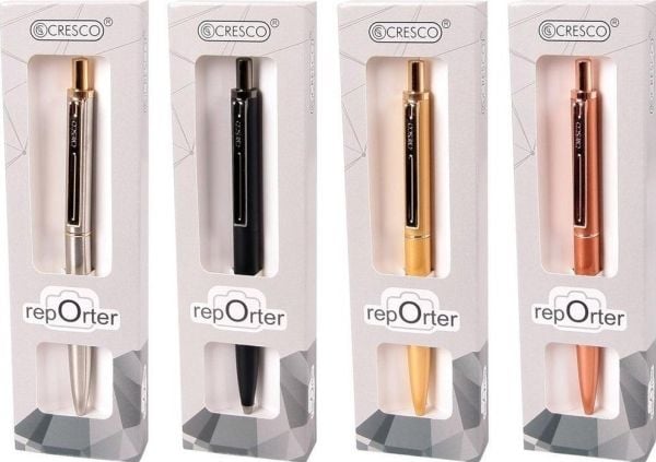 Cresco Automatpenna Reporter Pastell i etui GB