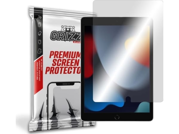 Grizz Apple iPad 10.2 hybridglass skjermbeskytter 2019/2020/2021 (7., 8. og 9. generasjon)