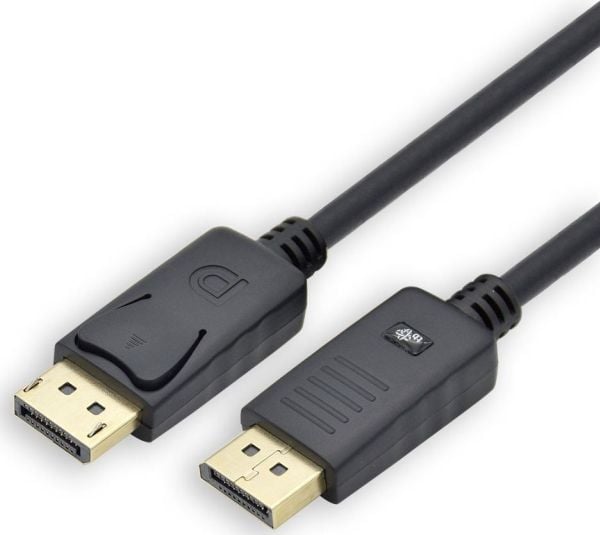 DisplayPort-kabel 1,8 m M/M v 1.4, svart