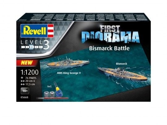 Revell 05668, 1:1200, Gutt, Mellom, 76 stykker, 10 år, Flerfarget