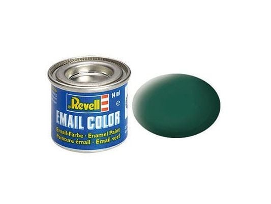 Emalje 14 ml sjøgrønn matt