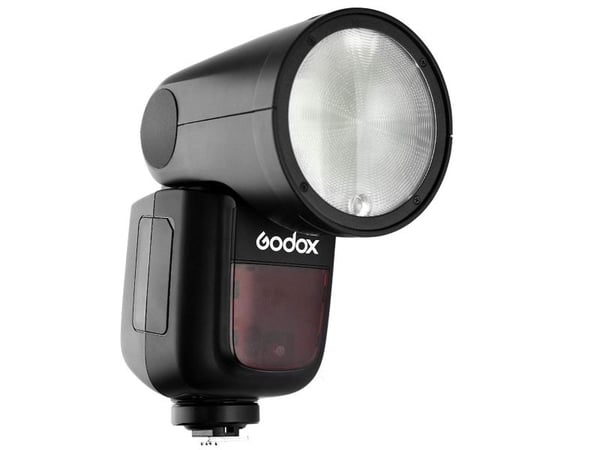 Godox V1-C, 1,5 sekuntia/puoli, 420 g, Compact flash -muistitikku