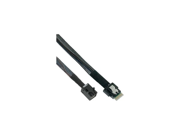 InLine 27643B, 1 m, SFF-8654 male, Mini SAS HD SFF-864, Suora, Suora, Uros/uros