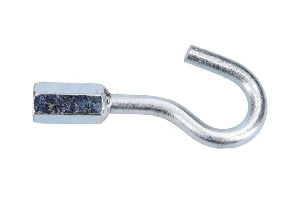 Extralink HOOK WITH SCREW 12MM, Kabelkrok, Vegg, Rustfritt stål, Rustfritt stål