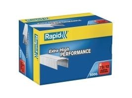 Hæfteklammer rapid, 73/12, superstrong, pakke a 5.000 stk.