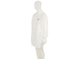 3M 4440, Hvit, L, Voksen, Unisex, Uten bentildekning, Glidelås