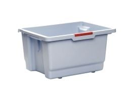 Moppboks, Vileda Origo, 39x27,5x21cm, 15 l, grå, rPP/PP