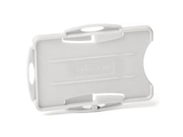 DURABLE ECO - Kortholder - for 54 x 87 mm - klips, taljerep - grå