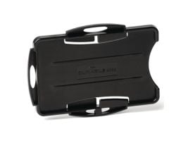 DURABLE ECO - Kortholder - for 54 x 87 mm - svart (en pakke 10)
