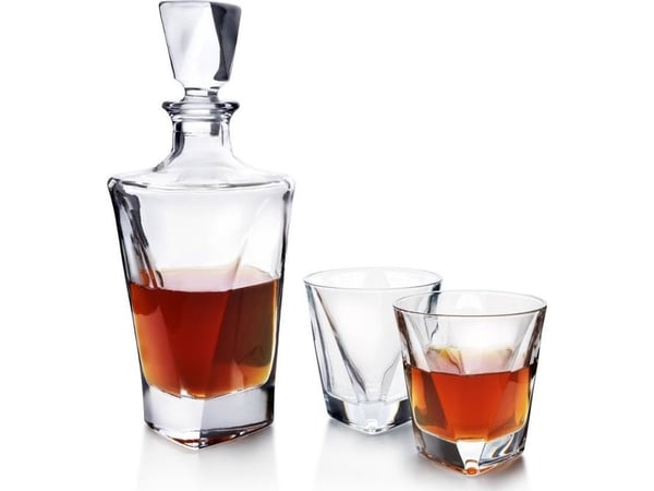 Affek Design EVA TRIANGLE Karaff+6 glas 280ml/780ml