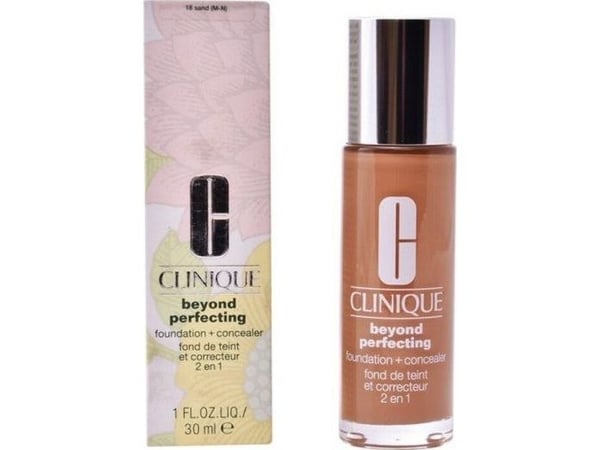 Clinique Beyond Perfecting Foundation + Concealer CN 18 Cream Whip 1 fl.oz. 30ml