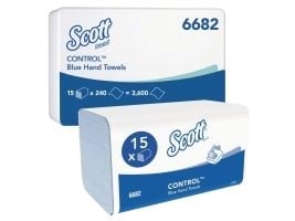 Scott Papierhandtuch 6682 Interfold 1lg. blau 15x240Bl./Pack. (6682) Scott Papierhandtuch 6682 Interfold 1lg. blau 15x240Bl./Pack. (6682)