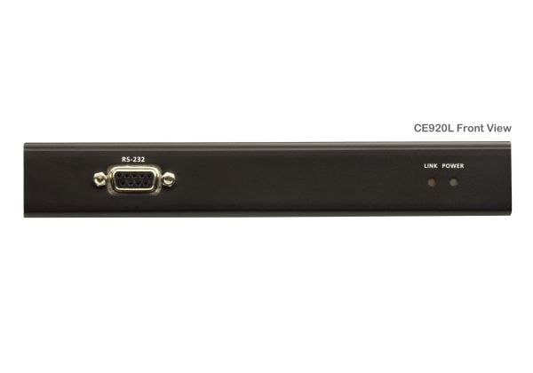 ATEN CE920L-ATA - KVM / lyd / seriell / USB-svitsj - sender - HDBaseT 2.0 - over CAT 5e/6/6a - USB - opp til 150 m