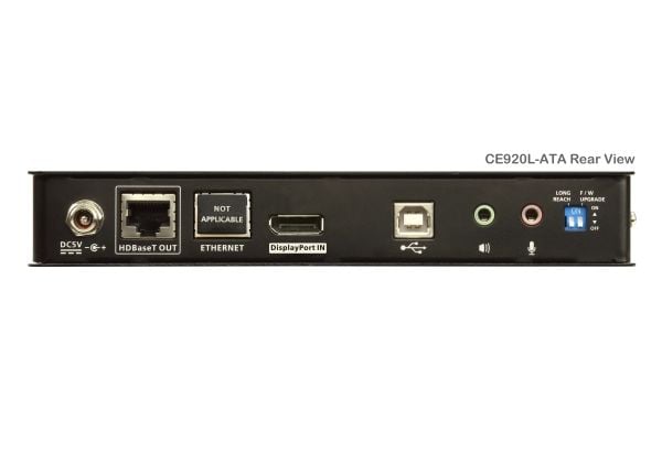 ATEN CE920L-ATA - KVM / lyd / seriell / USB-svitsj - sender - HDBaseT 2.0 - over CAT 5e/6/6a - USB - opp til 150 m