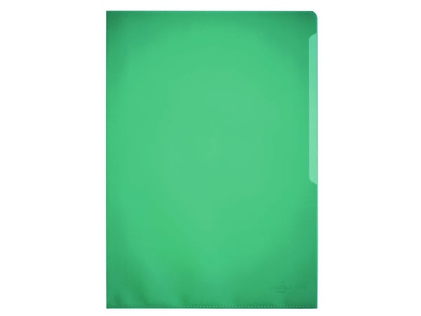 Plastomslag Durable A4 grøn 0,10 mm PP - (100 stk.)
