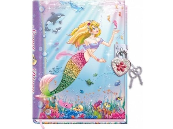 PECOWARE 530MD padlock-dagbok Mermaid