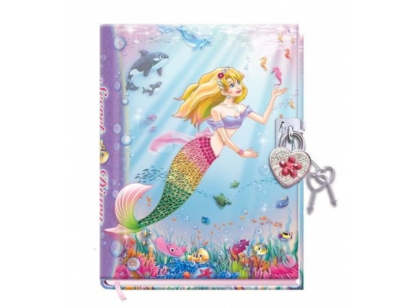 PECOWARE 530MD padlock-dagbok Mermaid