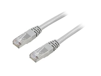 DELTACO - Koblingskabel - RJ-45 (hann) til RJ-45 (hann) - 10 m - FTP - CAT 6