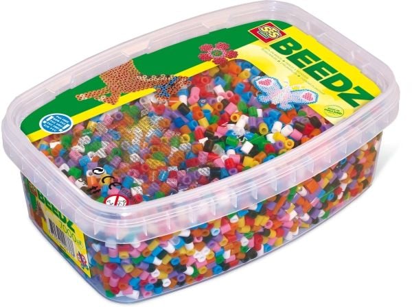 SES Creative Beedz Children''s box of 7000 Mix Basic Iron-on Beads, Silityshelmet, 7000 kpl, Monivärinen, Poika/tyttö, 5 vuosi/vuosia, 12 vuosi/vuosia