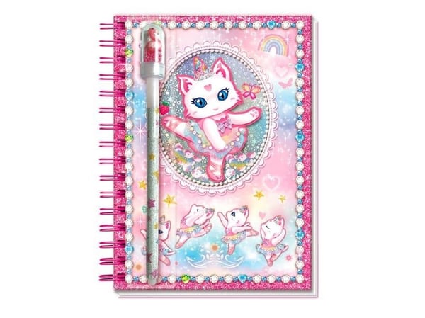 Pecoware Spiral Diary - Ballerina Cat |