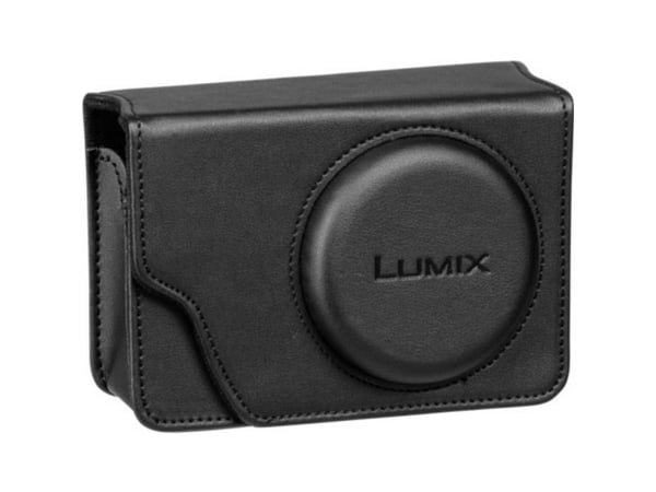 Panasonic DMW-PHS82XE1 Leather Case- black - Fits Lumix TZ101 & TZ81