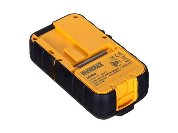 DeWALT DE0892, 50 m, 2 mm/m, Vihreä, 510 nm (< 1 mW), Linjalaser, Musta, Keltainen