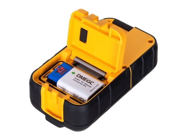 DeWALT DE0892, 50 m, 2 mm/m, Vihreä, 510 nm (< 1 mW), Linjalaser, Musta, Keltainen