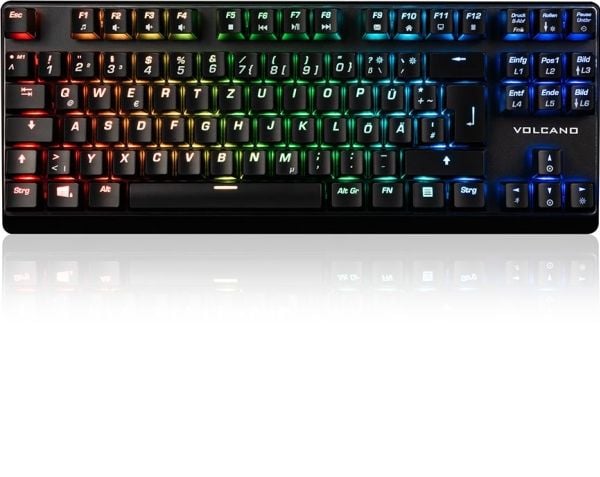Modecom LanParty PLUS gamingtastatur Outemu Brown (K-MC-LANPARTY-U-PLUS-RGB-BROWN-DE)