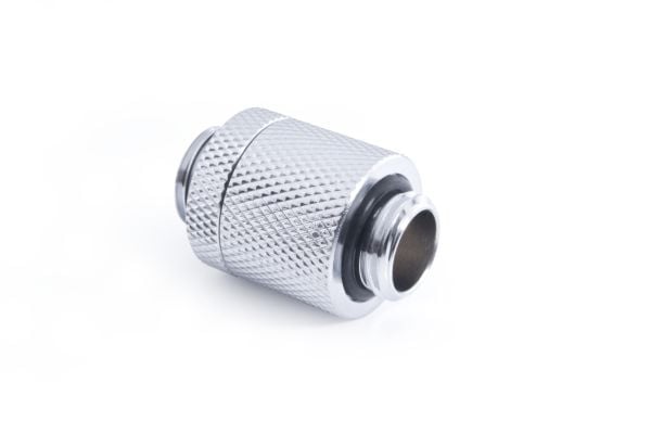 Alphacool ES D-Plug, Radiatormontering, Messing, Kromfarget, 1/4", Hankjønn, 1,5 stang