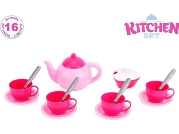Technok tekopper sett 16 deler TechnoK art. 7174 p22