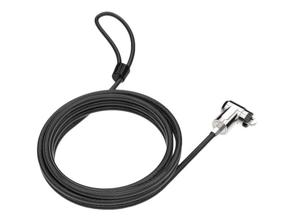 Compulocks T-bar Security Keyed Cable Lock - Sikkerhetskabellås - 1.83 m - for Compulocks BrandMe VESA Brandable Floor Stand For Tablets White, iPa...