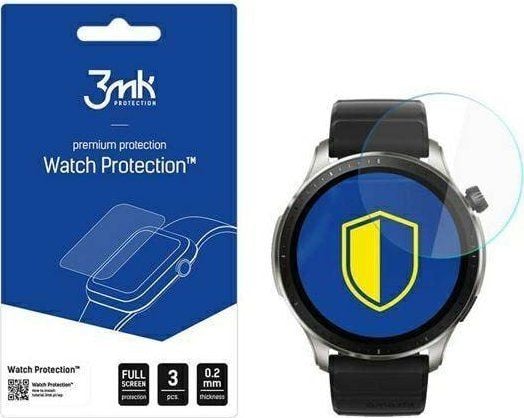 3MK Watch Protection, Amazfit GTR 4 46mm, 1 styck