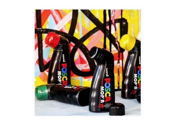 Posca MOP´R Squeeze Marker PCM-22 8C - med 8 stk. ass. farver