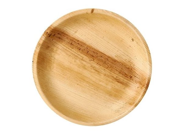 PAPSTAR pure - Tallerken - Størrelse 23 cm - Høyde 2.5 cm - rund - avhendbar (en pakke 25)