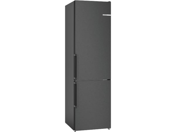 Bosch Serie | 4 KGN36VXCT - Kjøleskap/fryser - bunnfryser - bredde: 60 cm - dybde: 66.5 cm - høyde: 186 cm - 321 liter - Klasse C - svart inox
