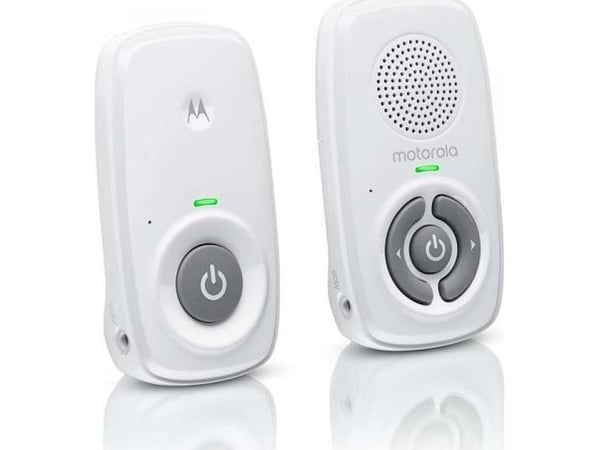 Motorola AM21, DECT-babytelefon, 300 m, Hvit, Batteri