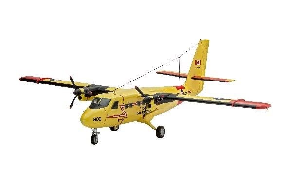 Revell DHC-6 Twin Otter, Luftfarkostmodell med fast vinge, Monteringssats, 1:72, De Havilland Canada DHC-6 Twin Otter, Plast, Mellanliggande