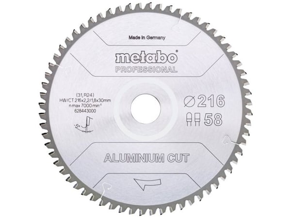 Metabo 628448000, Aluminium, 30,5 cm, 3 cm, 2,6 mm, Metabo, KS 305 M / KGS 305 M