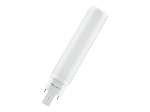 OSRAM DULUX - LED-lyspære - form: tubulær - mattslipt finish - G24q-3 - 10 W (ekvivalent 26 W) - klasse F - varmt hvitt lys - 3000 K