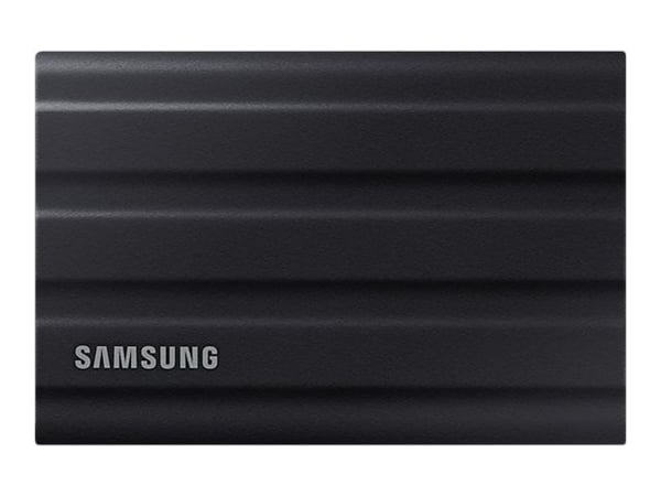 Samsung T7 Shield MU-PE4T0S - SSD - kryptert - 4 TB - ekstern (bærbar) - USB 3.2 Gen 2 (USB-C kontakt) - 256-bit AES - svart