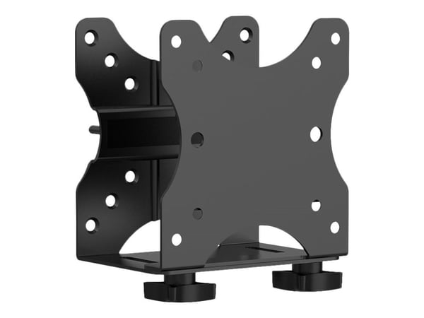 Multibrackets M Thin Client Holder - Monteringssett (holder, tynnklientfeste / CPU-holder) - for personlig datamaskin - stål, plastikk - svart
