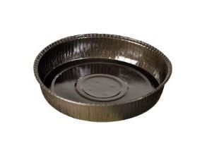 Kageform ø170/181x35 mm pap med PET sort,720 stk/krt