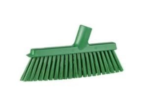 Sopborste Vikan, grön, polyester/PP/rostfritt stål, 25 cm