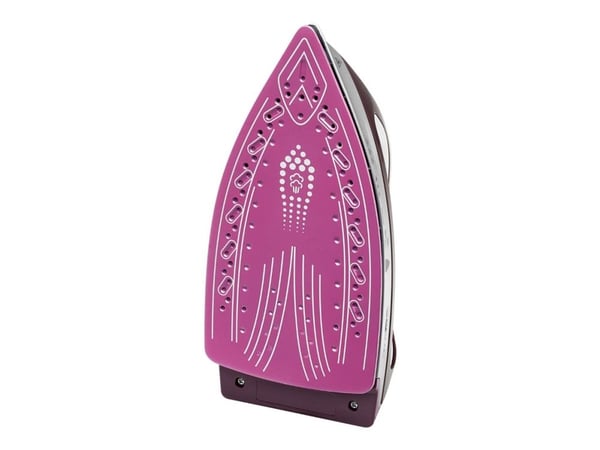 Clatronic DBS 3749 - Dampstrykejern - såleplate: Superglide - 2300 W - hvit/lilla